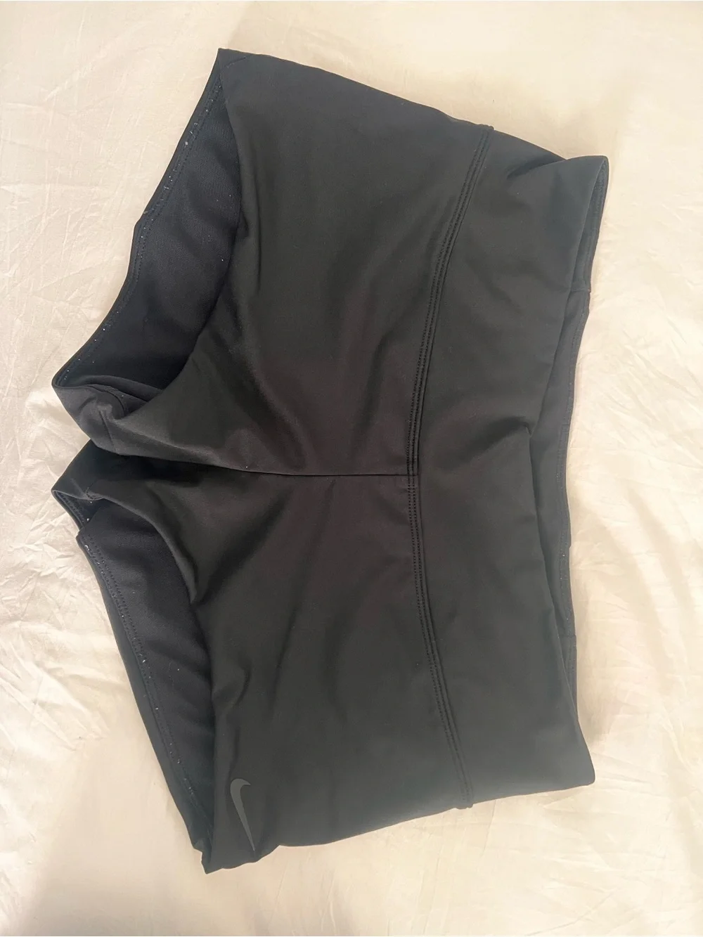 Nike Black Dri-FIT Fitted Workout Shorts Size M Running Training